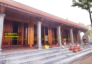 Xanta wooden house with 5 open porches