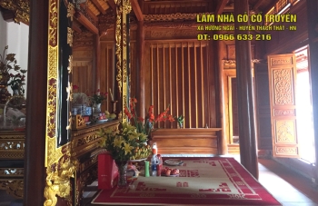 NHÀ GỖ 5 GIAN ĐẸP NHẤT