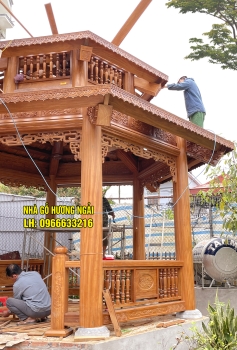 Advice on choosing suitable wood material when building outdoor wooden huts