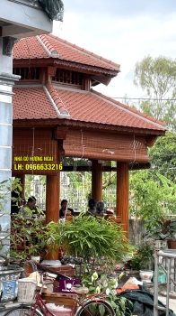 Hexagonal hut with a diameter of 4.2 m