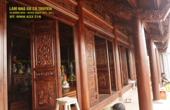 NHÀ GỖ LIM 5 GIAN