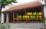 Nhà gỗ lim 3 gian